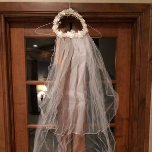 Vintage wedding headband